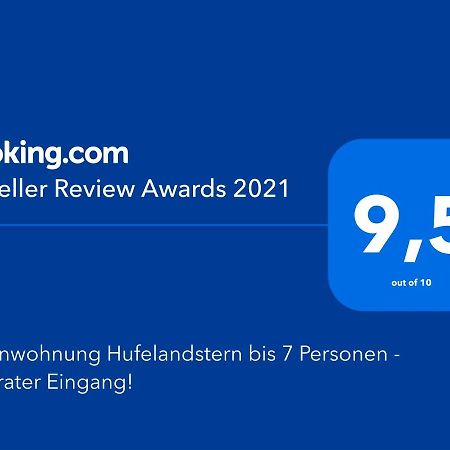 Ferienwohnung Hufelandstern Bis 7 Personen - Mit E-Ladesaeule! 바트빌둔젠 외부 사진